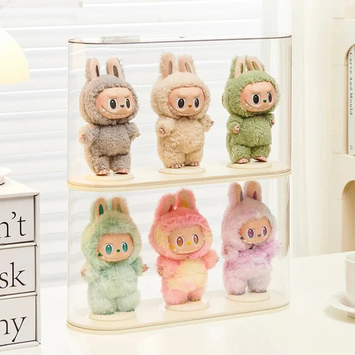 Labubu Display Case – Clear Acrylic Protective Box for Toys - Goodlifebean