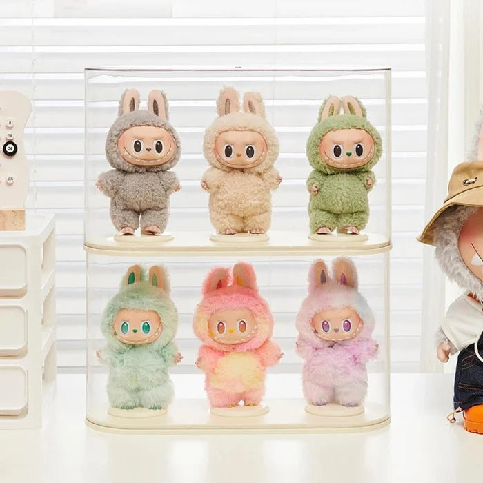 Labubu Display Case – Clear Acrylic Protective Box for Toys - Goodlifebean