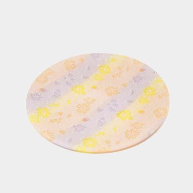 [LARGE PLATE (PLATTER)] PLATE (CHERRY BLOSSOM) PINK L | NISHIJIN RE:NISTA | NISHIJIN TEXTILES