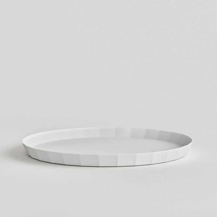 [LARGE PLATE (PLATTER)] PLATE LARGE MATT WHITE | UTSUÀ | IMARI-ARITA WARES