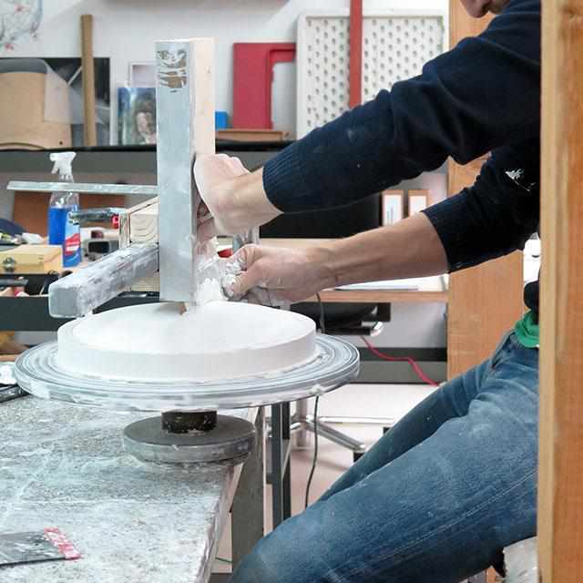 [LARGE PLATE (PLATTER)] STEFAN DIEZ PLATE 200 (WHITE) | 2016/ | IMARI-ARITA WARES