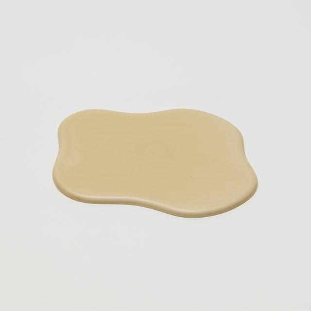 [LARGE PLATE (PLATTER)] TAF MELT TRAY (CLAY BEIGE) | IMARI-ARITA WARES | 2016/