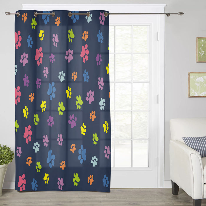 Lovely Feet Windows Curtains window curtains - LeobonZone