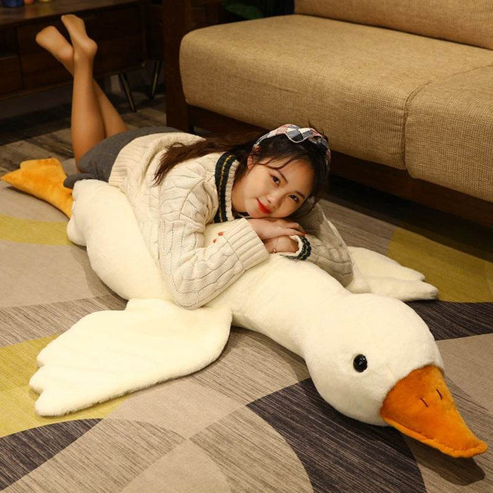 Lucy The Goosey Plush | 6ft - Goodlifebean Stuffed Animals