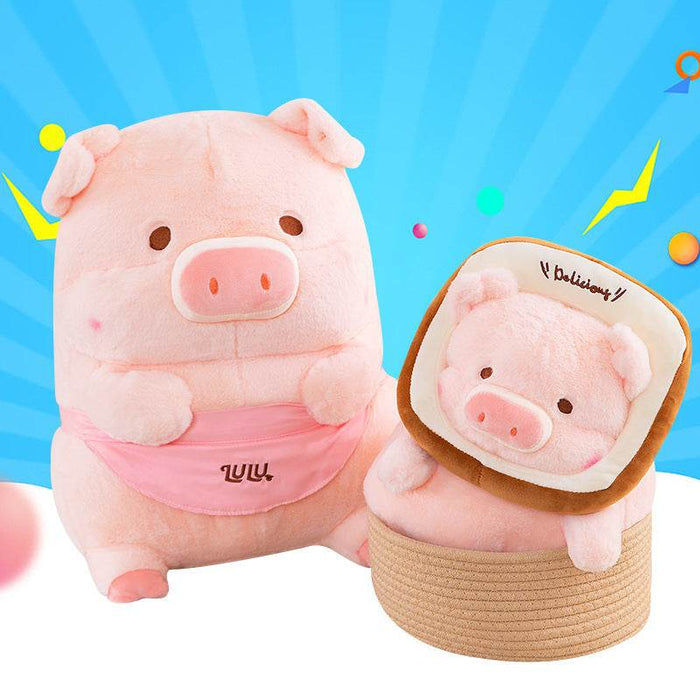 Lulu: Kawaii Piggy Plushie | Stuffed Animal Pig - Goodlifebean Stuffed Animals