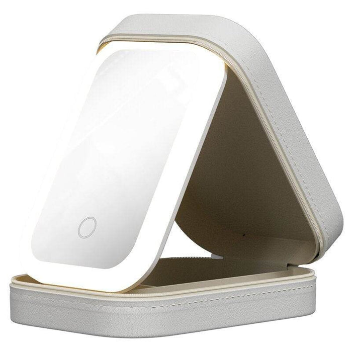 Luxe Makeup Organizer with Mirror - Goodlifebean Gifts