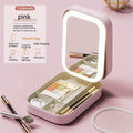 Luxe Makeup Organizer with Mirror - Goodlifebean Gifts