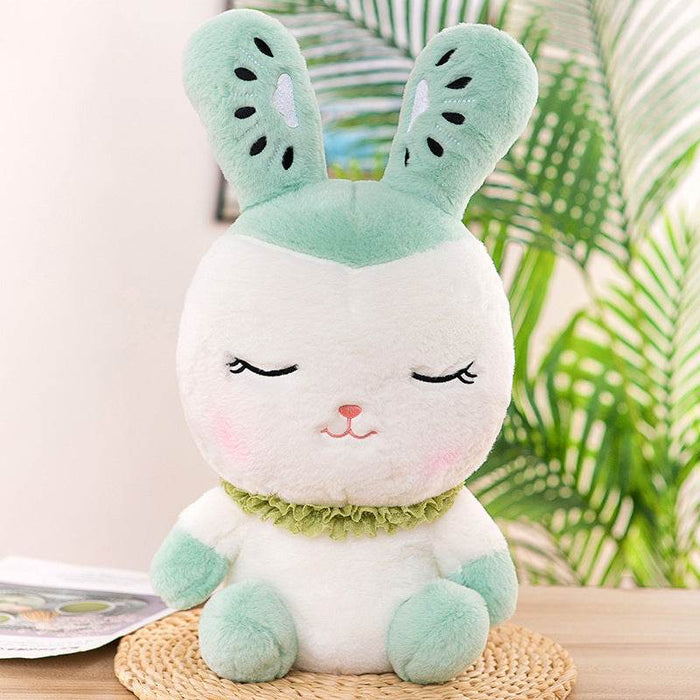 MelonBunny: Kawaii Bunny Plushie with Watermelon Head - Goodlifebean Stuffed Animals