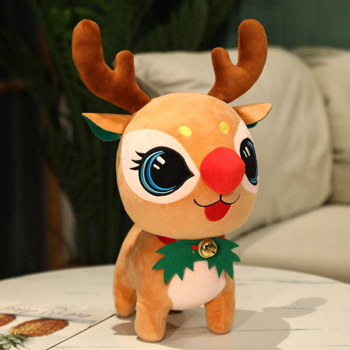Merryland Santa and Reindeer Plush Toys - Goodlifebean Stuffed Animals