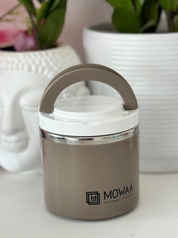 Grey / Single compartment without spoon