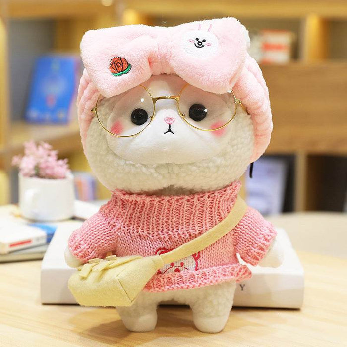 Mini Kawaii Stuffed Alpaca Plushie - Goodlifebean Stuffed Animals