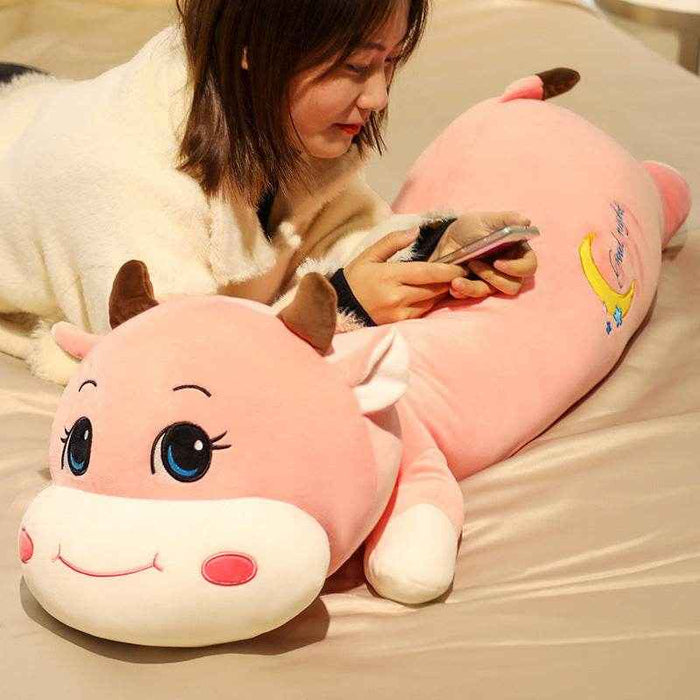 Moostafa: Kawaii Cow Plushie | Stuffed Animal Cow - Goodlifebean Stuffed Animals