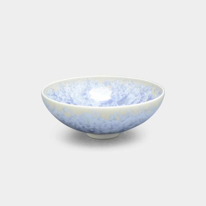 [MUG (CUP)] FLOWER CRYSTAL (GINFUJI) FLAT TEA BOWL | TOUAN | KYOTO-KIYOMIZU WARES