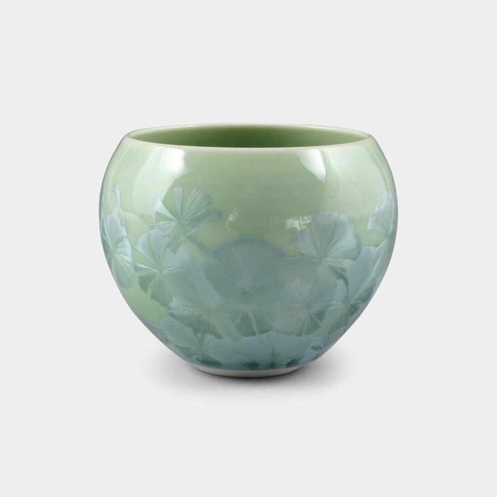 [MUG (CUP)] FLOWER CRYSTAL TEA BOWL (5-PIECE SET) | TOUAN | KYOTO-KIYOMIZU WARES