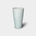 [MUG (CUP)] FLOWER CRYSTAL (WHITE) BEER TUMBLER | TOUAN | KYOTO-KIYOMIZU WARES