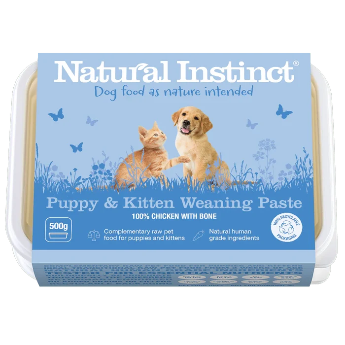 Natural Instinct Puppy & Kitten Weaning Paste 2x500g