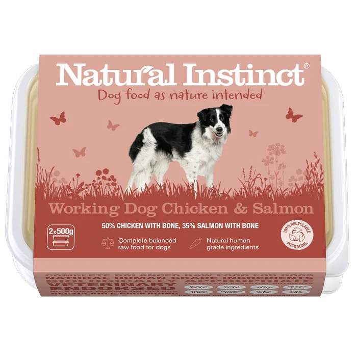 Natural Instinct Working Dog Salmon & Chicken