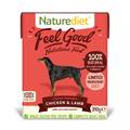 Naturediet Feelgood Chicken & Lamb 390g