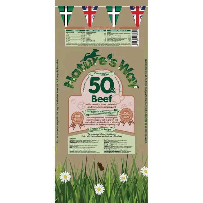 Natures Way Classic Adult 50% Beef Recipe (Grain Free)