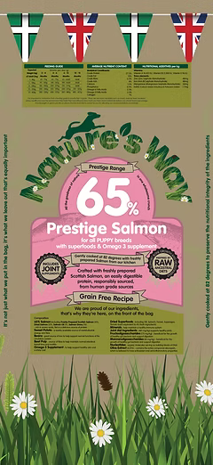 Natures Way Prestige 65% Salmon Puppy & Small Dog (Grain Free)