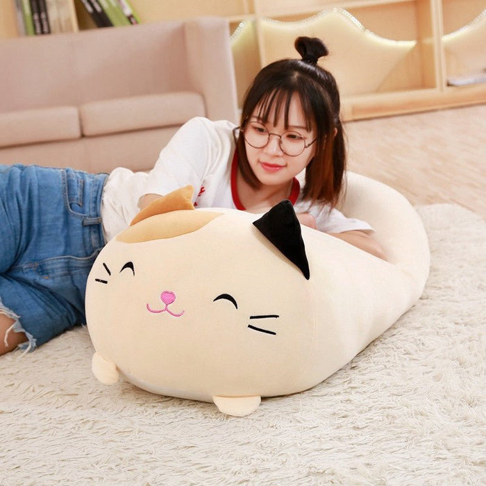 Neko - chan: Kawaii Body Pillow Plushies - Goodlifebean Stuffed Animals