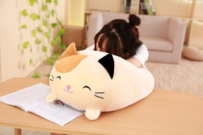 Neko - chan: Kawaii Body Pillow Plushies - Goodlifebean Stuffed Animals