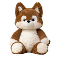 Nono: Brown White Dog Plushie | Cute puppy plushie - Goodlifebean
