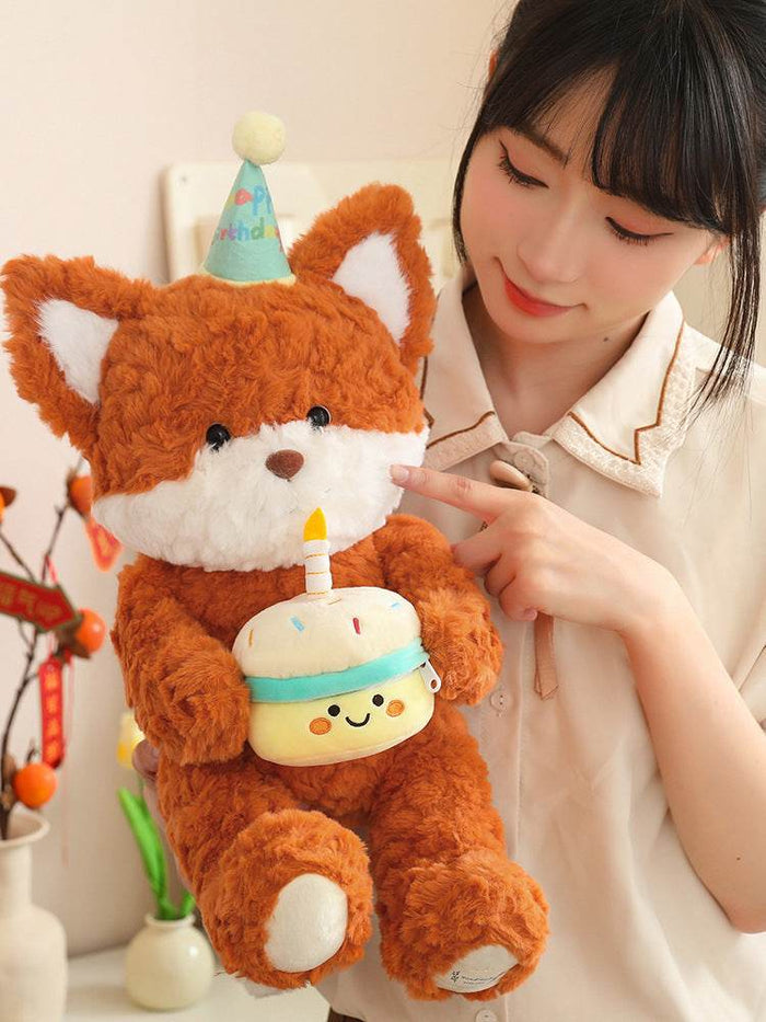 PartyPaws: Cute Birthday Bear with Cake - Goodlifebean Stuffed Animals