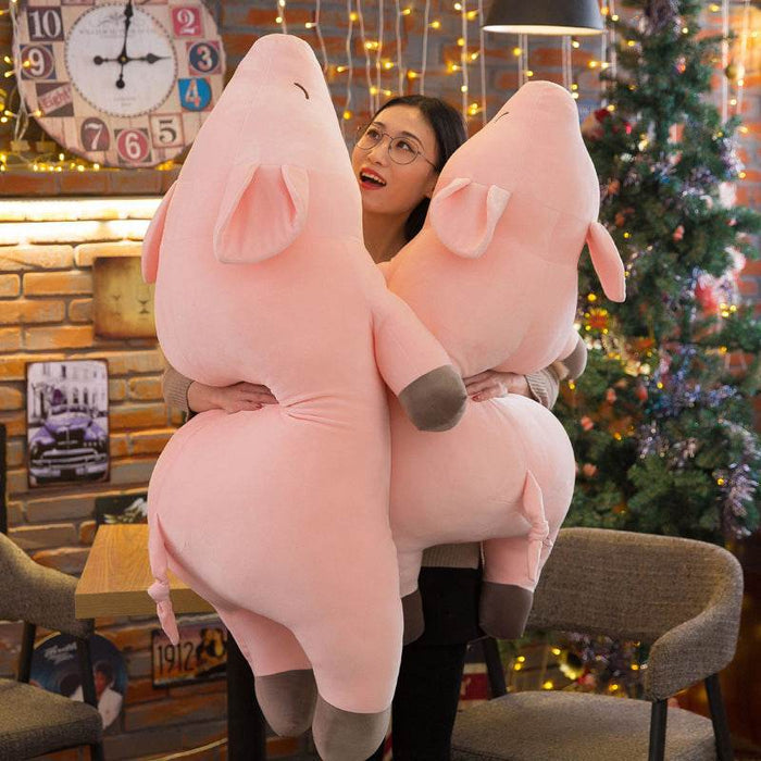Peanut: Giant Kawaii Piggy Plushie - Goodlifebean Stuffed Animals