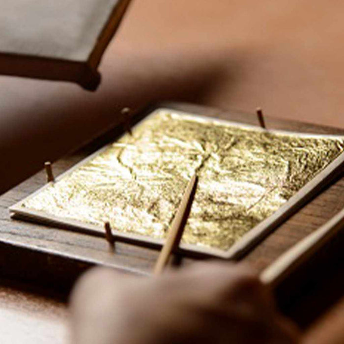 [PEN] MAKIE BALLPOINT PEN FAN SURFACE (GOLD) | HAKUICHI | KANAZAWA GOLD LEAF