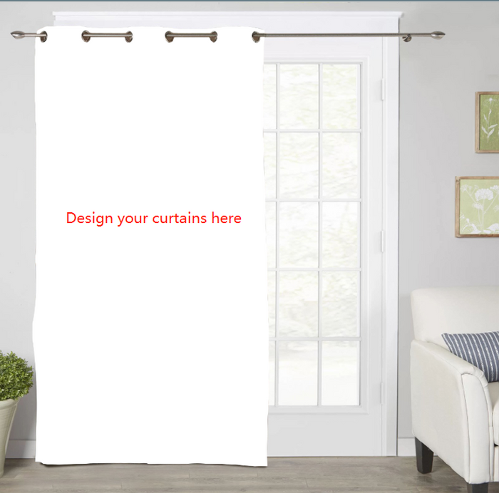 Personalize your very own design|Window Curtains - LeobonZone