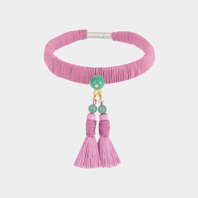 [PET SUPPLY] CAT NECKLACE FOR CATS (COLLAR) HEIAN | NAKANO ISUKE | KYOTO BUDDHIST BEADS