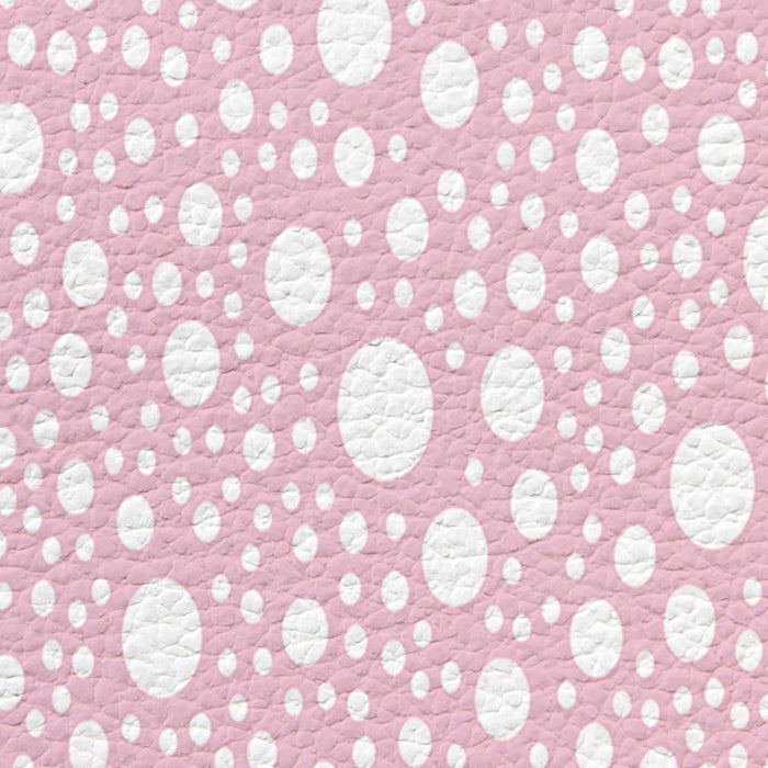 Pink Dots Leather Mat Soft Non-Slip Waterproof  Doormat - LeobonZone