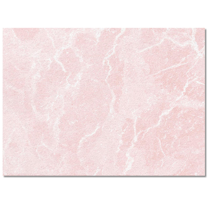 Pink Marble Granite Texture Right Angle Felt Rugs - LeobonZone