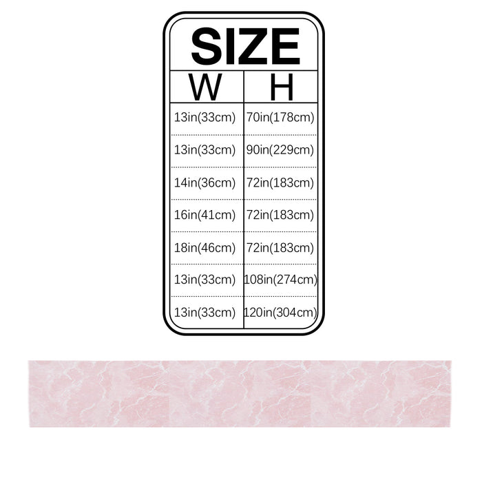 Pink Marble Granite Texture Table Runner Place Mats - LeobonZone
