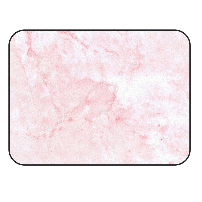 Pink Marble Texture Sponge Rillet Rubber Rugs - LeobonZone