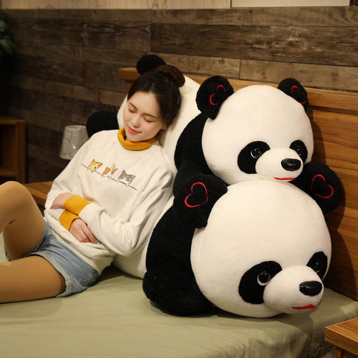 Plumpy: Giant Stuffed Panda Plush | 3.2ft - Goodlifebean Stuffed Animals