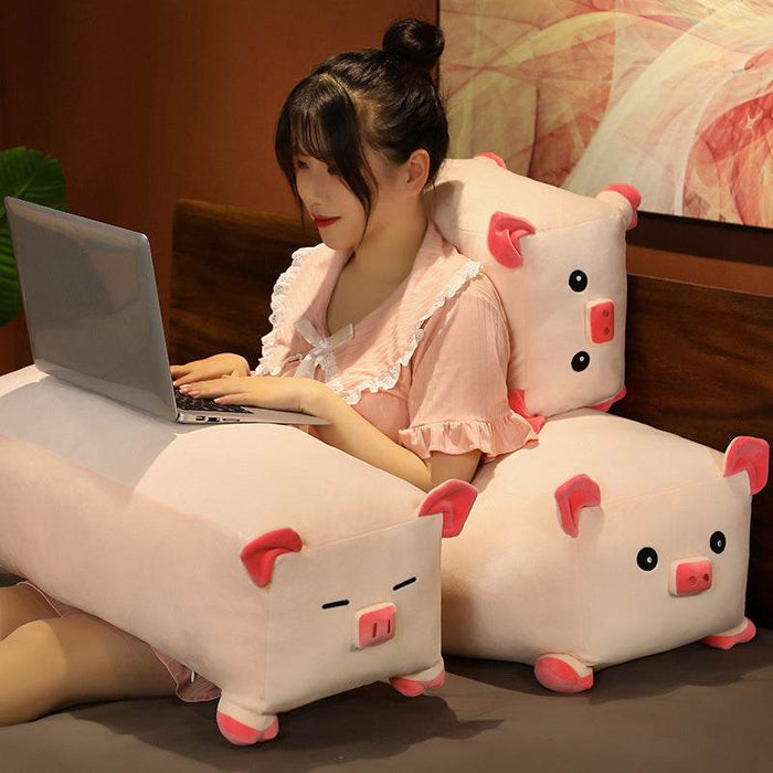 Plumpy: Long Cute Piggy Plushie - Goodlifebean Stuffed Animals