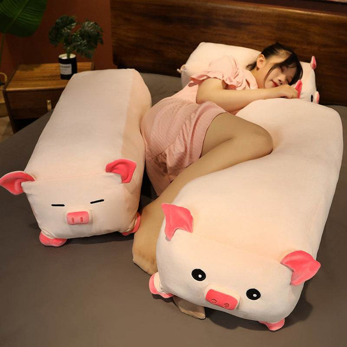 Plumpy: Long Cute Piggy Plushie - Goodlifebean Stuffed Animals