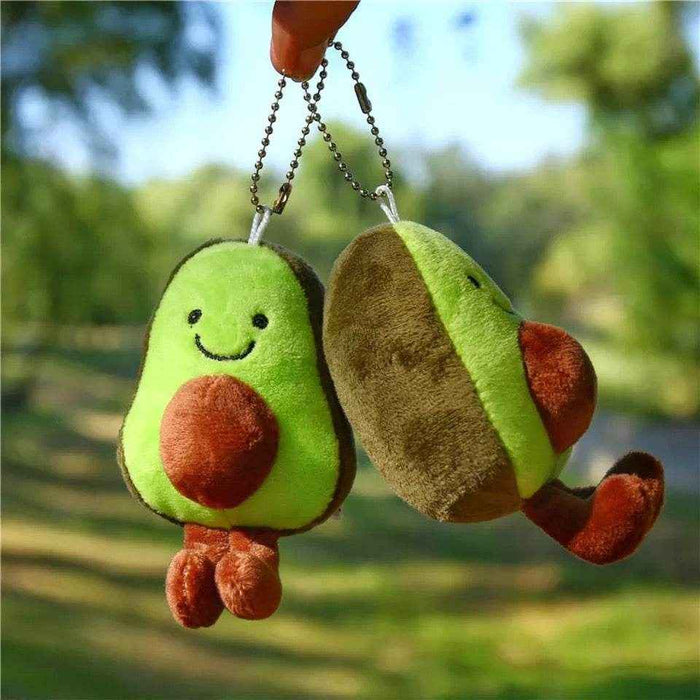 Plush Avocado Keychain - Goodlifebean