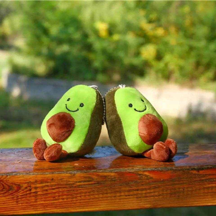 Plush Avocado Keychain - Goodlifebean