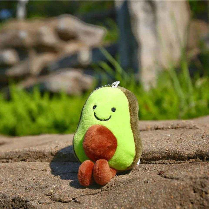 Plush Avocado Keychain - Goodlifebean