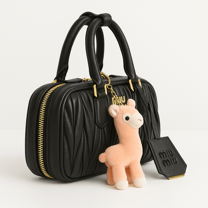 PocketPaca Lil Bean Keychain Plush | Kawaii Keychain Charm - Goodlifebean Keychains
