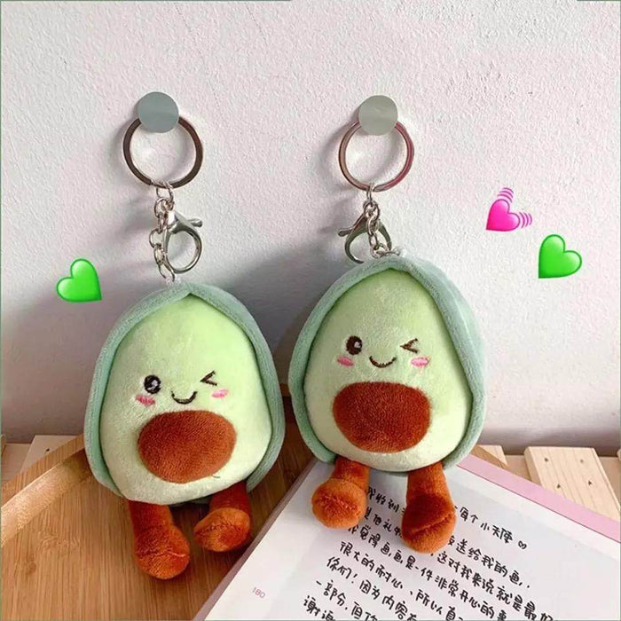PocketPit Avocado Plush Keychain - Goodlifebean Keychains