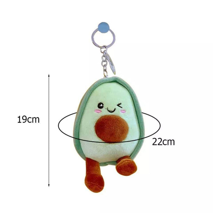 PocketPit Avocado Plush Keychain - Goodlifebean Keychains