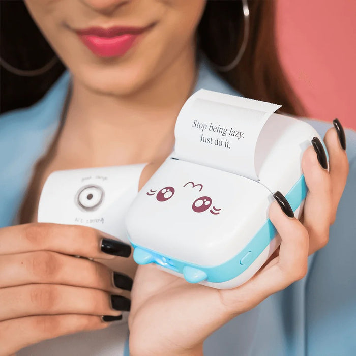 Portable Label Printer Inkless[Mini portable printer]