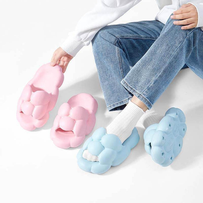 Puffy Comfy Cloud Slippers - Goodlifebean Shoes