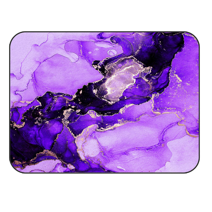 Purple Marble Texture in Phnom Penh Sponge Rillet Rubber Rugs - LeobonZone