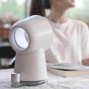 Quiet Portable Bladeless Desktop Fan - Goodlifebean Home & Garden