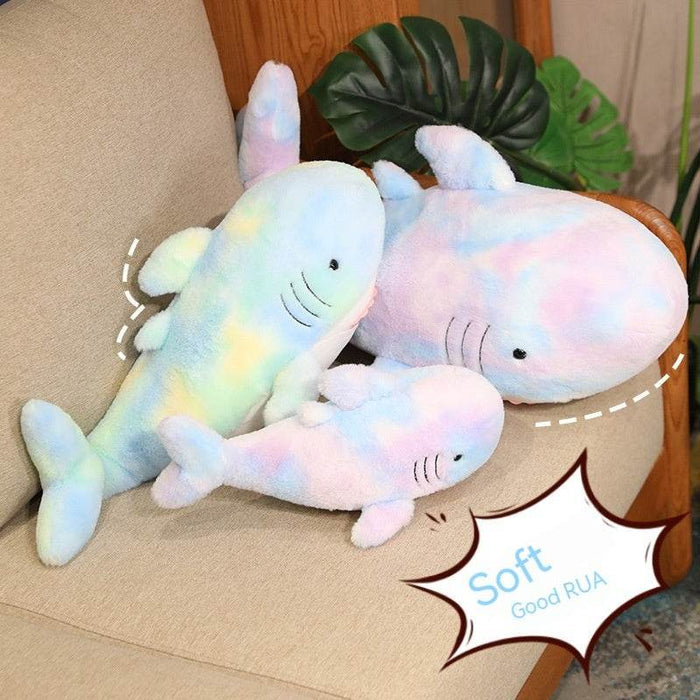 Rainbow Mermaid Shark Plush - Goodlifebean stuffed animals